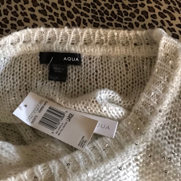 Aqua Sparkle & Twinkle Sweater - Picture 7 of 7
